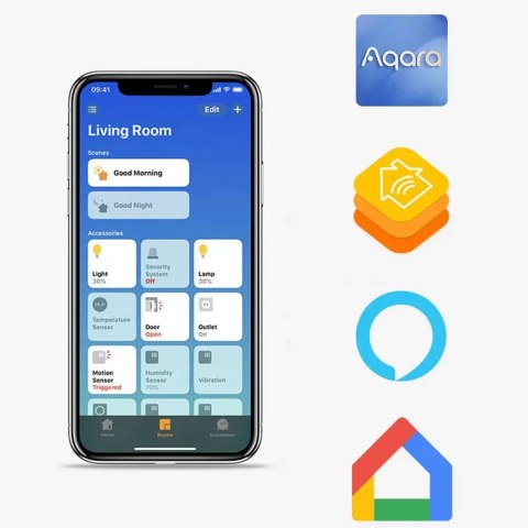 Aqara Aqara Przekaźnik Przełącznik T1 EU pojedynczy dopuszkowy Bez neutralnego jednokanałowy Single Switch Module biały Aqara Aqara Przekaźnik Przełącznik T1 EU pojedynczy dopuszkowy Bez neutralnego jednokanałowy Single Switch Module biały