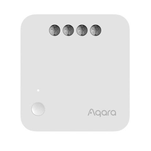 Aqara Aqara Przekaźnik Przełącznik T1 EU pojedynczy dopuszkowy Bez neutralnego jednokanałowy Single Switch Module biały Aqara Aqara Przekaźnik Przełącznik T1 EU pojedynczy dopuszkowy Bez neutralnego jednokanałowy Single Switch Module biały