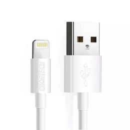 Choetech Choetech certyfikowany kabel przewód USB-A - Lightning MFI 1,8m biały (IP0027)