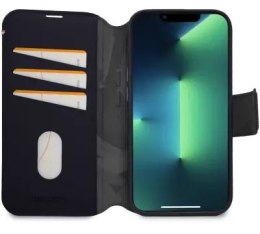 Decoded Decoded Detachable Wallet - skórzana obudowa ochronna do iPhone 14 Plus kompatybilna z MagSafe (navy)