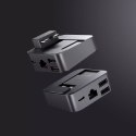 Joyroom Joyroom podstawka wielofunkcyjny HUB USB Typ C - USB 3.0 / RJ45 / HDMI / USB Typ C / Thunderbolt do MacBook Pro szary (S-H121 Gr