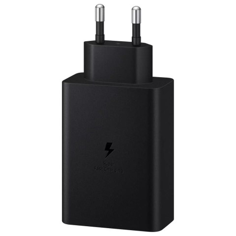 Samsung Samsung ładowarka sieciowa 2x USB Typ C / USB PPS, Power Delivery PD 65W, QC 3.0, AFC, FCP czarny (EP-T6530NBEGEU) Samsung Samsung ładowarka sieciowa 2x USB Typ C / USB PPS, Power Delivery PD 65W, QC 3.0, AFC, FCP czarny (EP-T6530NBEGEU)