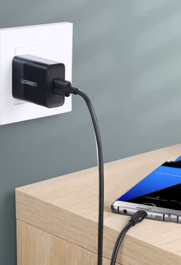 UGreen Ugreen kabel przewód USB 3.0 - USB Typ C 1m 3A czarny (20882)