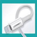 UGreen Ugreen kabel przewód USB Typ C - Lightning MFI 1m 3A 18W biały (10493)