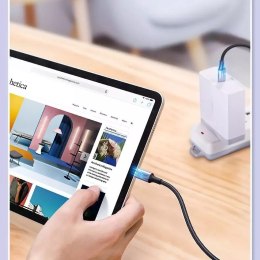 UGreen Ugreen kabel przewód USB Typ C - USB Typ C 5 A 100 W Power Delivery Quick Charge 3.0 FCP 480 Mbps 2 m szary (70429 US316)