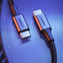 UGreen Ugreen kabel przewód USB Typ C - USB Typ C 5 A 100 W Power Delivery Quick Charge 3.0 FCP 480 Mbps 2 m szary (70429 US316)