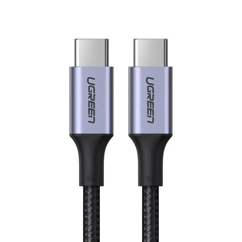 UGreen Ugreen kabel przewód USB Typ C - USB Typ C 5 A 100 W Power Delivery Quick Charge 3.0 FCP 480 Mbps 2 m szary (70429 US316) UGreen Ugreen kabel przewód USB Typ C - USB Typ C 5 A 100 W Power Delivery Quick Charge 3.0 FCP 480 Mbps 2 m szary (70429 US316)