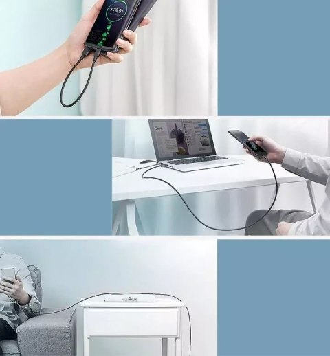 UGreen Ugreen kabel przewód USB - USB Typ C 480 Mbps 3 A 1,5 m czarny (US287 60117) UGreen Ugreen kabel przewód USB - USB Typ C 480 Mbps 3 A 1,5 m czarny (US287 60117)