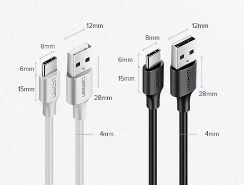 UGreen Ugreen kabel przewód USB - USB Typ C 480 Mbps 3 A 1,5 m czarny (US287 60117) UGreen Ugreen kabel przewód USB - USB Typ C 480 Mbps 3 A 1,5 m czarny (US287 60117)