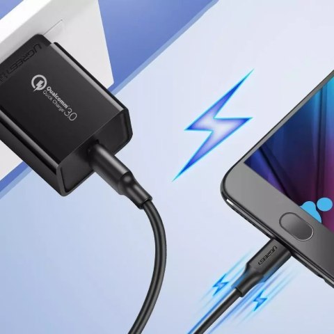 UGreen Ugreen kabel przewód USB - micro USB 2,4 A 480 Mbps 1,5 m czarny (US289 60137) UGreen Ugreen kabel przewód USB - micro USB 2,4 A 480 Mbps 1,5 m czarny (US289 60137)