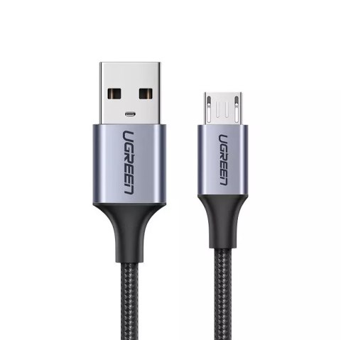 UGreen Ugreen kabel przewód USB - micro USB 2m szary (60148) UGreen Ugreen kabel przewód USB - micro USB 2m szary (60148)