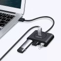 UGreen Ugreen rozdzielacz HUB 4x USB 3.2 Gen 1 (kabel 0,5 m) czarny (20290)