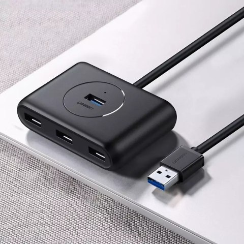 UGreen Ugreen rozdzielacz HUB 4x USB 3.2 Gen 1 (kabel 0,5 m) czarny (20290) UGreen Ugreen rozdzielacz HUB 4x USB 3.2 Gen 1 (kabel 0,5 m) czarny (20290)