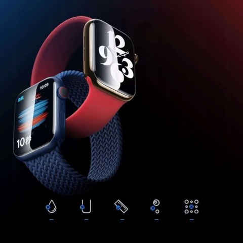 Rock 2x Folia Hydrożelowa na ekran ROCK Hydrogel do Apple Watch Ultra 49mm 2szt Rock 2x Folia Hydrożelowa na ekran ROCK Hydrogel do Apple Watch Ultra 49mm 2szt