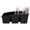 VILDE ORGANIZER POJEMNIK NA PRZYPRAWY W TOREBKACH CZARNY 229047-C