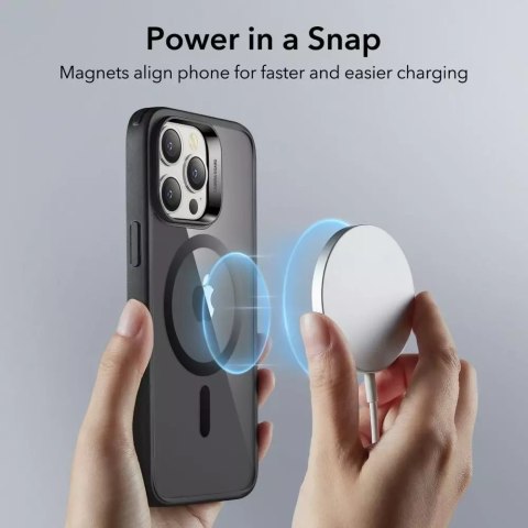 ESR Etui ochronne ESR CH HaloLock MagSafe do Apple iPhone 14 Pro Max Frosted Black ESR Etui ochronne ESR CH HaloLock MagSafe do Apple iPhone 14 Pro Max Frosted Black