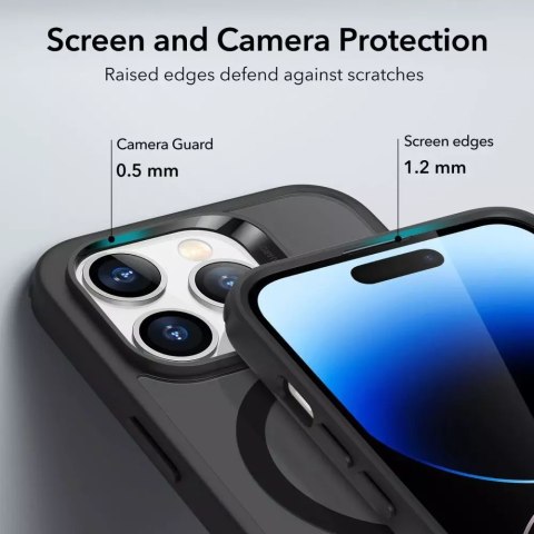 ESR Etui ochronne ESR CH HaloLock MagSafe do Apple iPhone 14 Pro Max Frosted Black ESR Etui ochronne ESR CH HaloLock MagSafe do Apple iPhone 14 Pro Max Frosted Black
