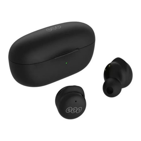 QCY Bezprzewodowe Słuchawki Bluetooth 5.1 TWS QCY Buds T17 Signle Point + etui Czarne QCY Bezprzewodowe Słuchawki Bluetooth 5.1 TWS QCY Buds T17 Signle Point + etui Czarne
