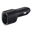 Samsung Ładowarka samochodowa do telefonu Samsung EP-L4020NBEGEU USB-C/USB-A 40W Fast Charging czarny