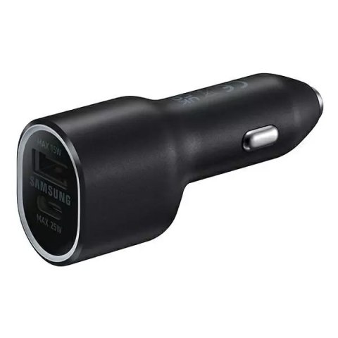 Samsung Ładowarka samochodowa do telefonu Samsung EP-L4020NBEGEU USB-C/USB-A 40W Fast Charging czarny Samsung Ładowarka samochodowa do telefonu Samsung EP-L4020NBEGEU USB-C/USB-A 40W Fast Charging czarny