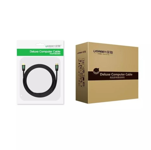 UGreen Kabel 2m UGREEN przewód HDMI 2.0 19 pin 4K 60Hz 30AWG czarny (10129) UGreen Kabel 2m UGREEN przewód HDMI 2.0 19 pin 4K 60Hz 30AWG czarny (10129)