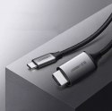 UGreen Ugreen kabel przewód HDMI - USB Typ C 4K 60 Hz 1,5 m czarno-szary (MM142 50570)