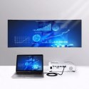 UGreen Ugreen kabel przewód HDMI - USB Typ C 4K 60 Hz 1,5 m czarno-szary (MM142 50570)