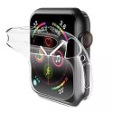 Usams Etui ochronne Usams do Apple Watch 4/5/6/SE 44mm Transparent