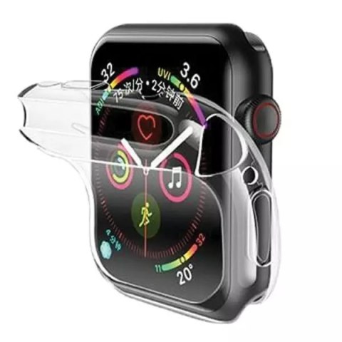 Usams Etui ochronne Usams do Apple Watch 4/5/6/SE 44mm Transparent Usams Etui ochronne Usams do Apple Watch 4/5/6/SE 44mm Transparent