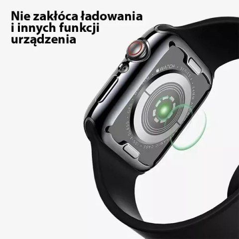 Usams Etui ochronne Usams do Apple Watch 4/5/6/SE 44mm Transparent Usams Etui ochronne Usams do Apple Watch 4/5/6/SE 44mm Transparent