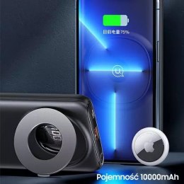 Usams USAMS Powerbank PB62 10000mAh 20W QC3.0+PD Magnetic Wireless Fast Charge czarny/black 10KCD17101 (US-CD171)