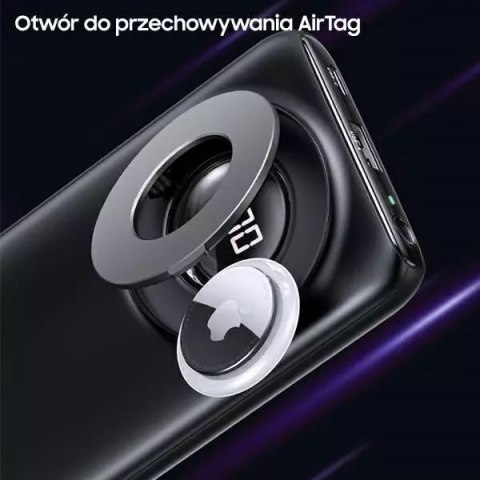 Usams USAMS Powerbank PB62 10000mAh 20W QC3.0+PD Magnetic Wireless Fast Charge czarny/black 10KCD17101 (US-CD171) Usams USAMS Powerbank PB62 10000mAh 20W QC3.0+PD Magnetic Wireless Fast Charge czarny/black 10KCD17101 (US-CD171)