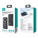 Usams USAMS Powerbank PB62 10000mAh 20W QC3.0+PD Magnetic Wireless Fast Charge czarny/black 10KCD17101 (US-CD171)