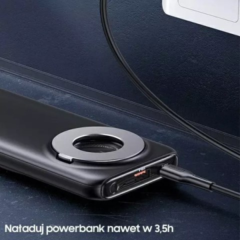 Usams USAMS Powerbank PB62 10000mAh 20W QC3.0+PD Magnetic Wireless Fast Charge czarny/black 10KCD17101 (US-CD171) Usams USAMS Powerbank PB62 10000mAh 20W QC3.0+PD Magnetic Wireless Fast Charge czarny/black 10KCD17101 (US-CD171)
