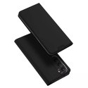 Dux Ducis Etui na telefon Dux Ducis Skin Pro do Samsung Galaxy S23 pokrowiec z klapką portfel na kartę podstawka czarne