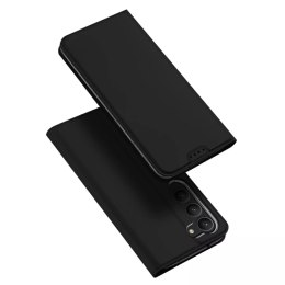 Dux Ducis Etui na telefon Dux Ducis Skin Pro do Samsung Galaxy S23 pokrowiec z klapką portfel na kartę podstawka czarne