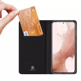 Dux Ducis Etui na telefon Dux Ducis Skin Pro do Samsung Galaxy S23 pokrowiec z klapką portfel na kartę podstawka czarne