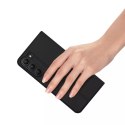 Dux Ducis Etui na telefon Dux Ducis Skin Pro do Samsung Galaxy S23 pokrowiec z klapką portfel na kartę podstawka czarne