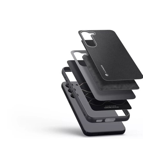 Dux Ducis Etui ochronne Dux Ducis Fino do Samsung Galaxy S23+ pokrowiec z silikonową ramką czarne Dux Ducis Etui ochronne Dux Ducis Fino do Samsung Galaxy S23+ pokrowiec z silikonową ramką czarne