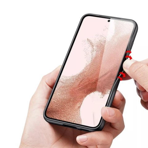 Dux Ducis Etui ochronne Dux Ducis Fino do Samsung Galaxy S23+ pokrowiec z silikonową ramką czarne Dux Ducis Etui ochronne Dux Ducis Fino do Samsung Galaxy S23+ pokrowiec z silikonową ramką czarne