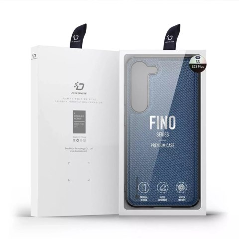Dux Ducis Etui ochronne Dux Ducis Fino do Samsung Galaxy S23+ pokrowiec z silikonową ramką niebieskie Dux Ducis Etui ochronne Dux Ducis Fino do Samsung Galaxy S23+ pokrowiec z silikonową ramką niebieskie