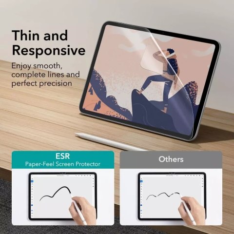ESR Folia ochronna ESR paper feel 2-pack iPad 10.9 2022 matte clear ESR Folia ochronna ESR paper feel 2-pack iPad 10.9 2022 matte clear