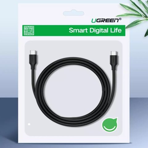 UGreen Kabel UGREEN USB Typ C do ładowania i transferu danych 3A 3m czarny (US286) UGreen Kabel UGREEN USB Typ C do ładowania i transferu danych 3A 3m czarny (US286)