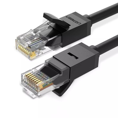 UGreen Płaski kabel sieciowy UGREEN LAN Ethernet Cat. 6 12m czarny (NW102) UGreen Płaski kabel sieciowy UGREEN LAN Ethernet Cat. 6 12m czarny (NW102)