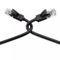UGreen Płaski kabel sieciowy UGREEN LAN Ethernet Cat. 6 12m czarny (NW102)