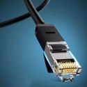 UGreen Płaski kabel sieciowy UGREEN LAN Ethernet Cat. 6 12m czarny (NW102)