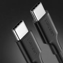 UGreen Ugreen kabel USB Typ C do ładowania i transferu danych 3A 2m czarny (US286)