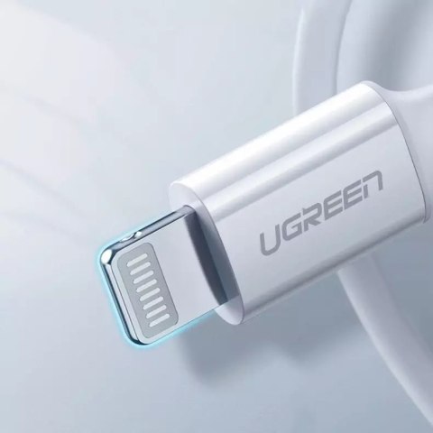 UGreen Ugreen kabel przewód USB Typ C - Lightning 3A 0,25 m biały (US171) UGreen Ugreen kabel przewód USB Typ C - Lightning 3A 0,25 m biały (US171)