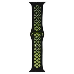 ProducentTymczasowy Beline pasek Apple Watch Sport Silicone 38/40/41mm czarno-limonkowy black/lime