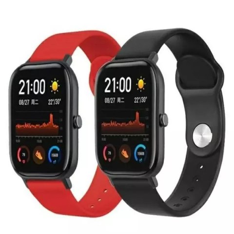 ProducentTymczasowy Pasek do Smartwatcha Beline pasek Everyday uniwersalny do 20mm czerwony/red ProducentTymczasowy Pasek do Smartwatcha Beline pasek Everyday uniwersalny do 20mm czerwony/red